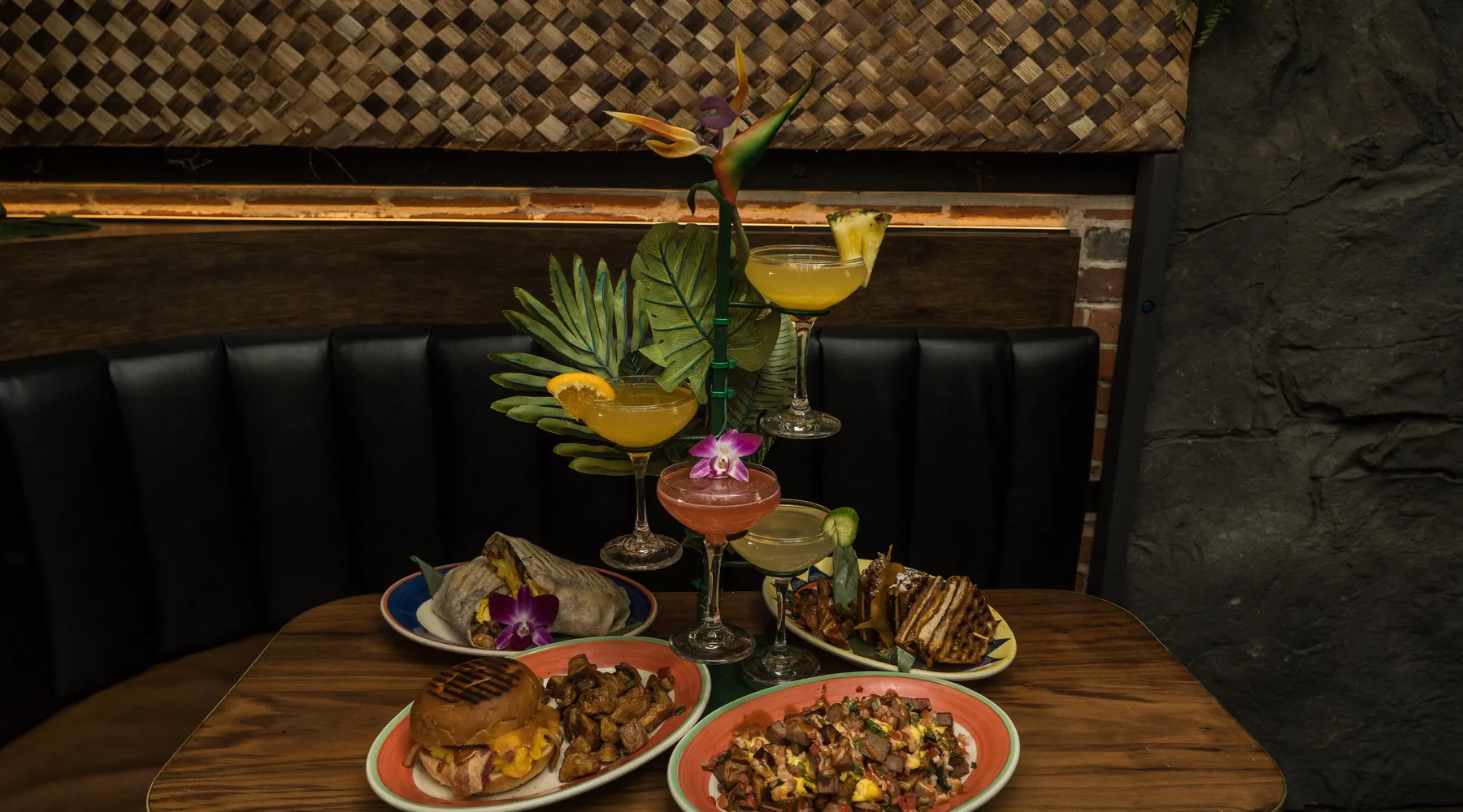 Weekend brunch at The Lobby Tiki Bar Oceanside