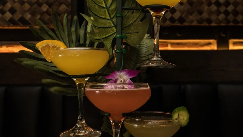 Happy Hour at The Lobby Tiki Bar Oceanside