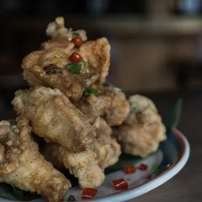 Wings at The Lobby Tiki Bar Oceanside CA