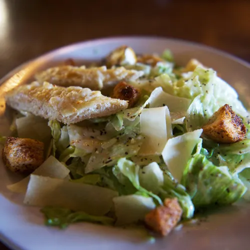 Caesar Salad at The Lobby Tiki Bar Oceanside CA