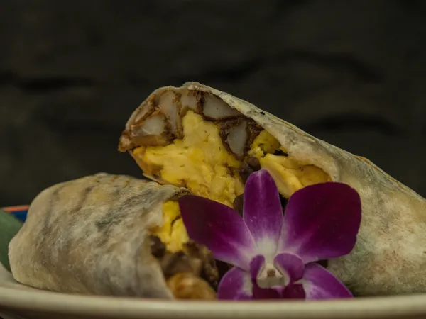 Breakfast Burrito at The Lobby Tiki Bar Oceanside brunch