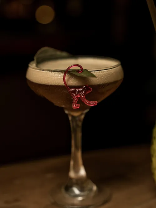 Astro Chimp tiki cocktail at The Lobby Tiki Bar Oceanside