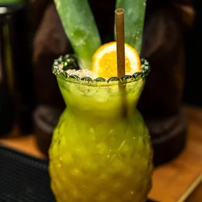 Painkiller at The Lobby Tiki Bar Oceanside
