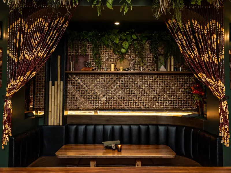 Private event space at The Lobby Tiki Bar Oceanside