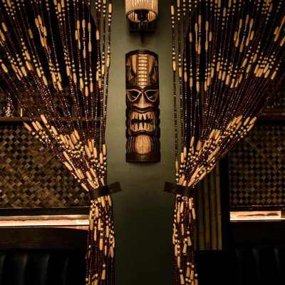The Lobby Tiki Bar interior Oceanside CA
